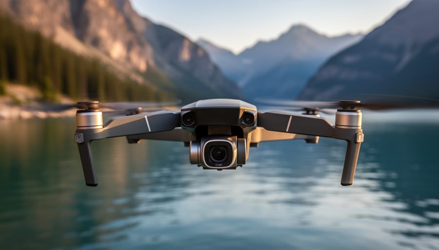 Twilight Drone Cinematography