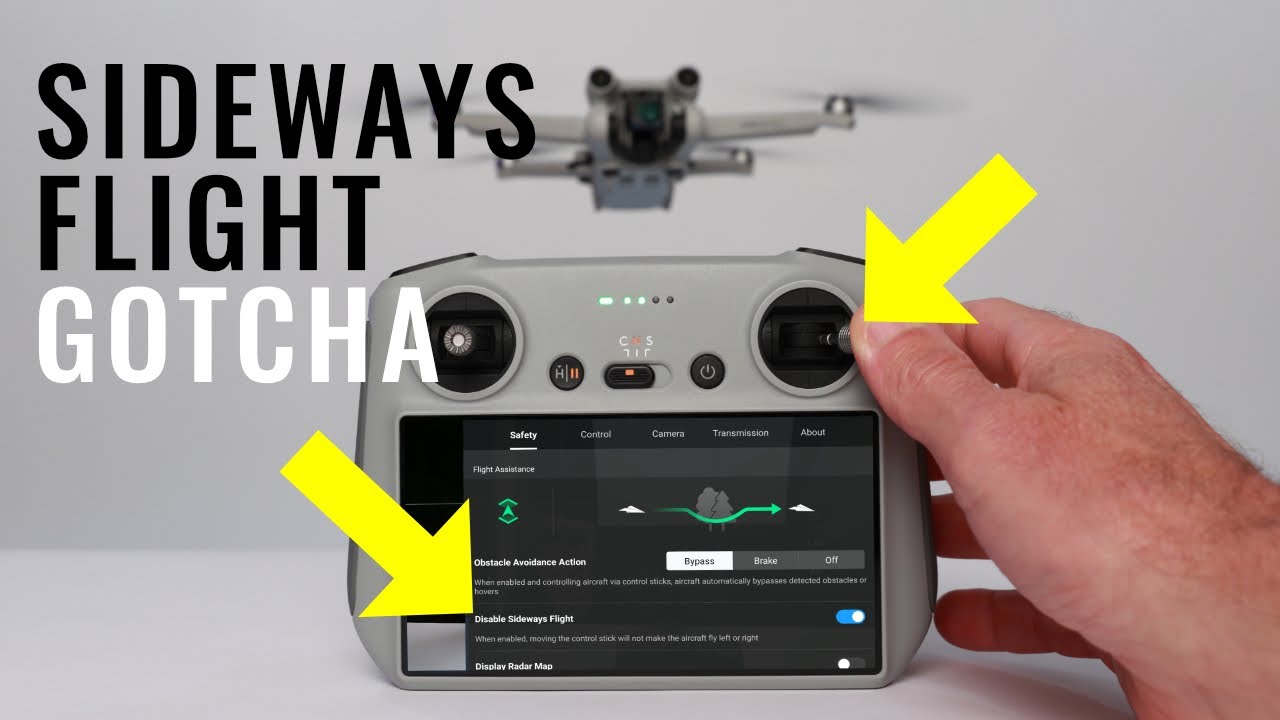 Enable Sideways Obstacle Avoidance on Mavic 2